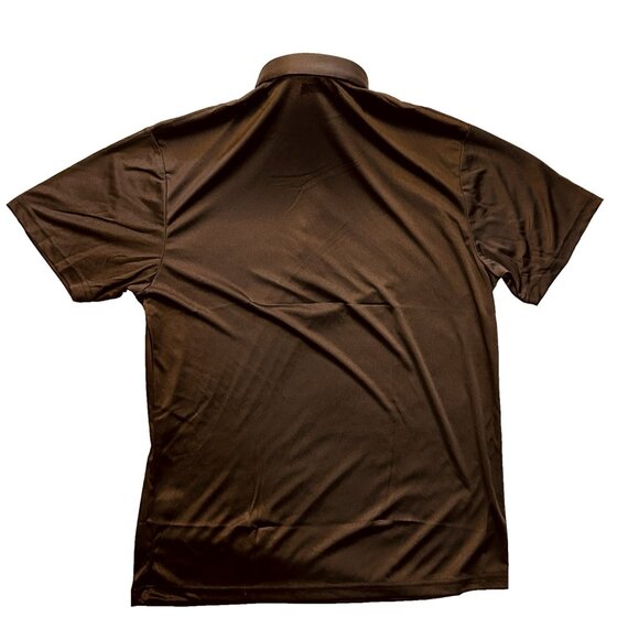 Collars & Co. Oxford Button Collar Polo Black Sz M Performance 4-Way Stretch NWT - Picture 4 of 10